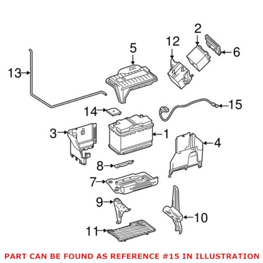 Mercedes Battery Cable 1665420018